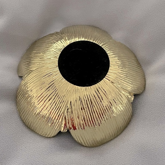 Gold poppy trinket dish - Picture 5 of 5